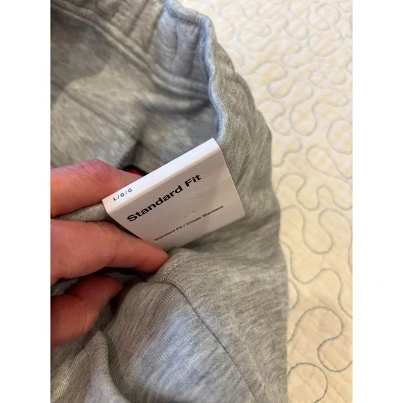 Nike Tech Boys Shorts Heather Gray Standard Fit Size Large - Picture 6 of 6